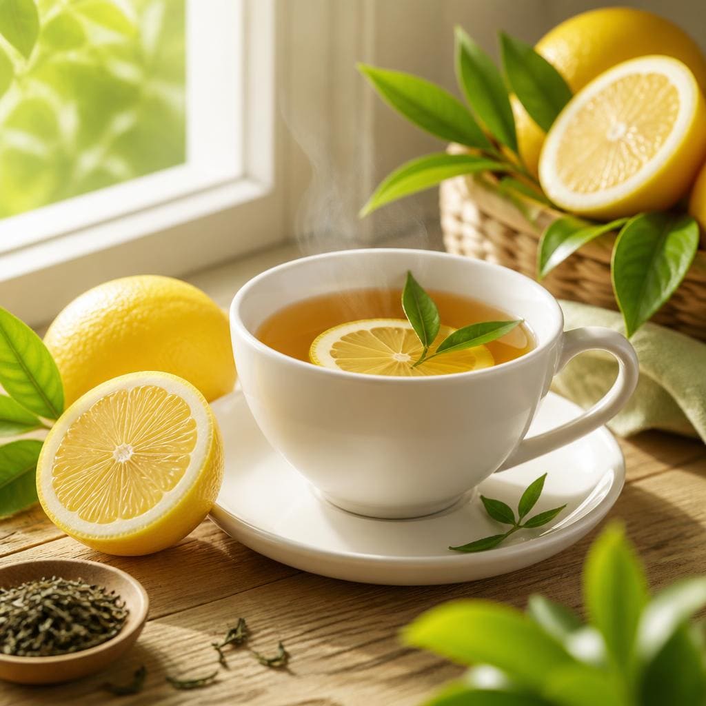 Lemon Tea dengan rasa teh lemon segar khas Waroeng Steak & Shake